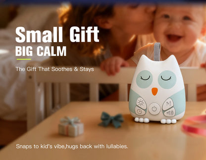Portable White Noise Machine – Travel-Friendly Sleep Sound Machine with Smart Cry Detection