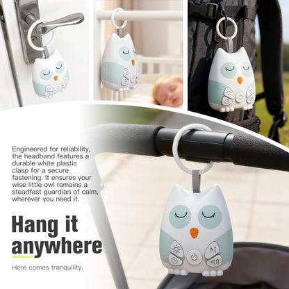 Portable White Noise Machine – Travel-Friendly Sleep Sound Machine with Smart Cry Detection